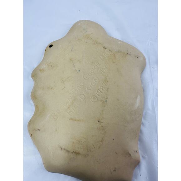 Brown Bag Cookie Art Mold Wilton 1987-1997 Kris Kringle Santa Angel Christmas - Picture 5 of 8